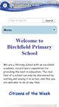 Mobile Screenshot of birchfieldprimary.org.uk